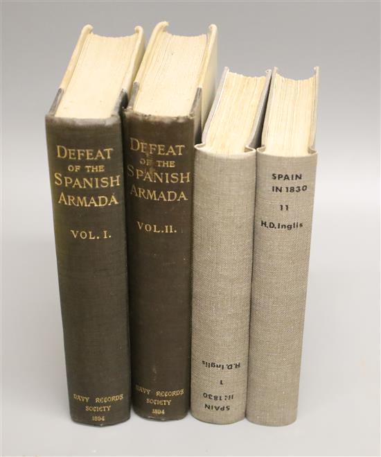 A.L. Rowse copy - Laughton, John Knox (editor)- State Papers relating to the Defeat of The Spanish Armada,